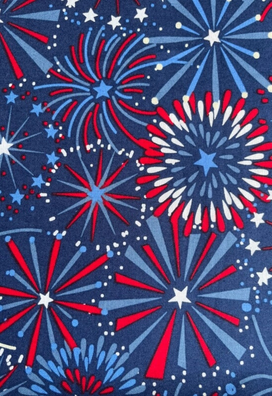 Fireworks dog bandana