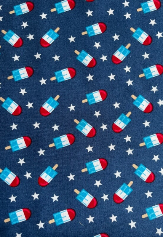 Rocket Popsicles dog bandana
