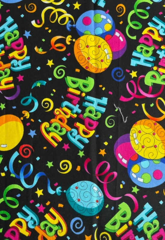 Happy Birthday dog bandana