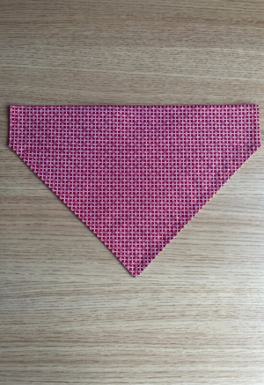 Red Window to My Heart dog bandana