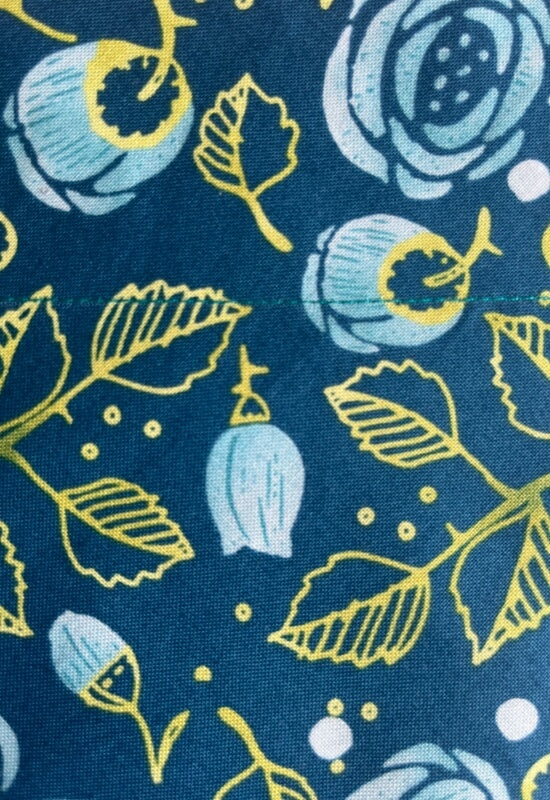 Turquoise Roses dog bandana