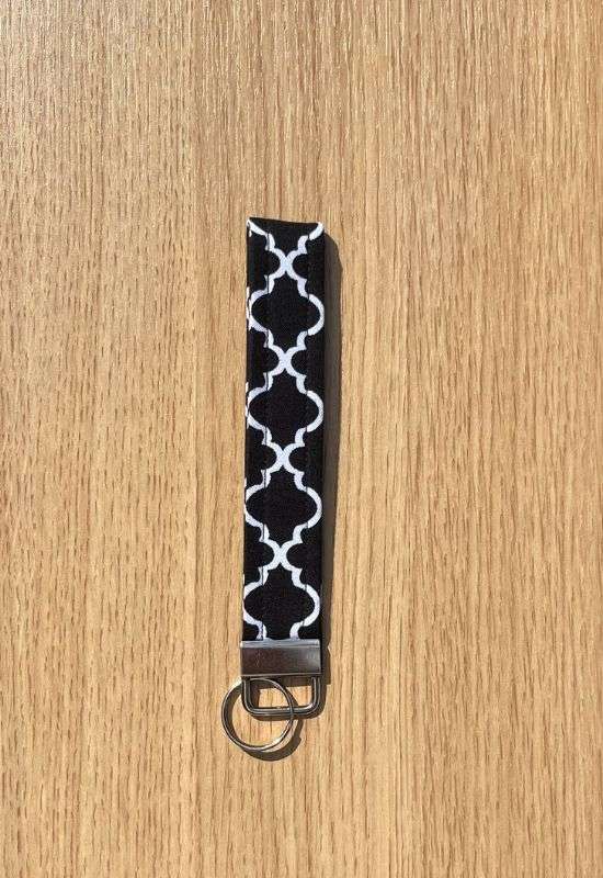 Ink & Ivory wristlet keychain