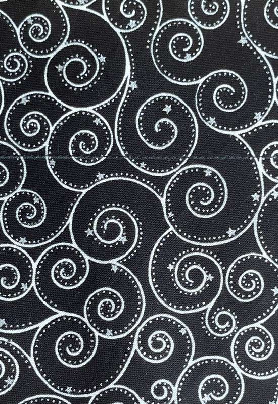 Swirls & Stars dog bandana