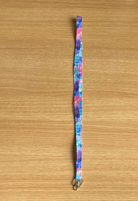 Fuchsia Blossom lanyard