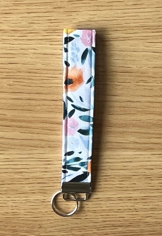 Georgia Peach wristlet keychain