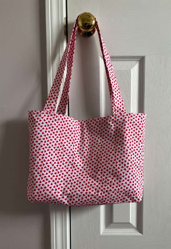 Strawberry Picnic Patchwork Tote
