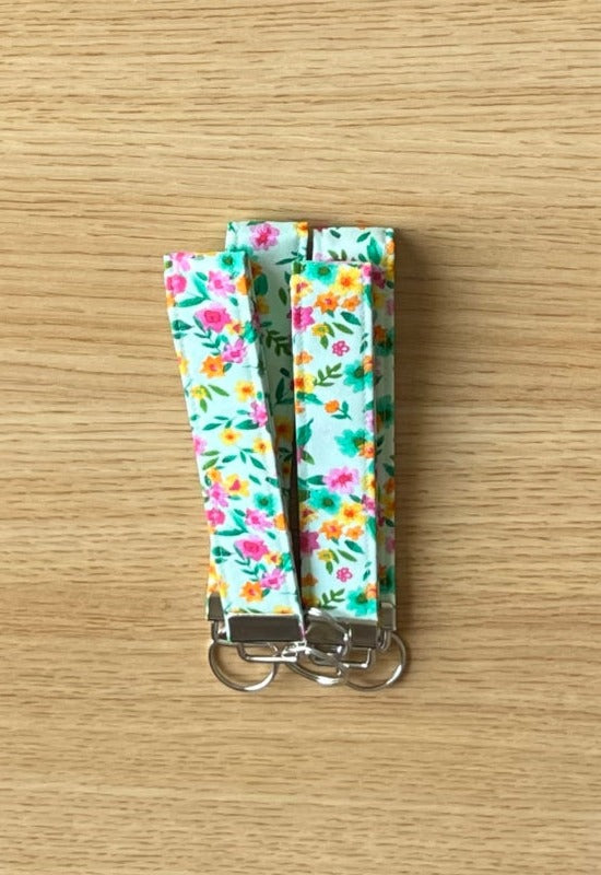 Spring Dreamscape wristlet keychain