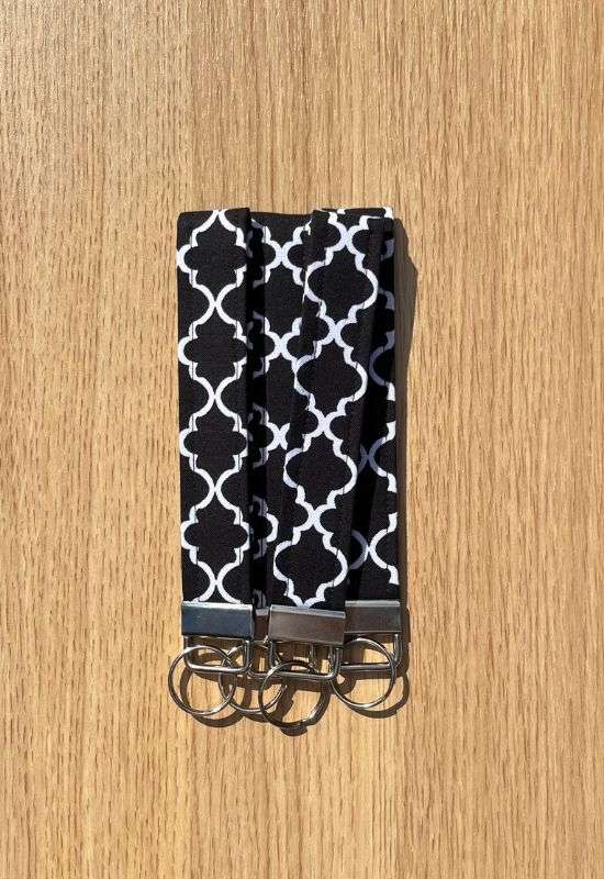 Ink & Ivory wristlet keychain