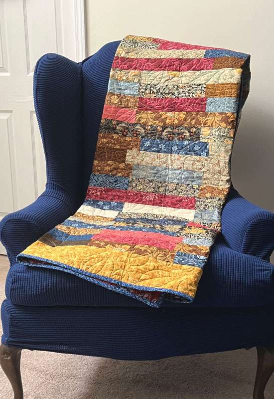 Country Color Jelly Roll Race Quilt