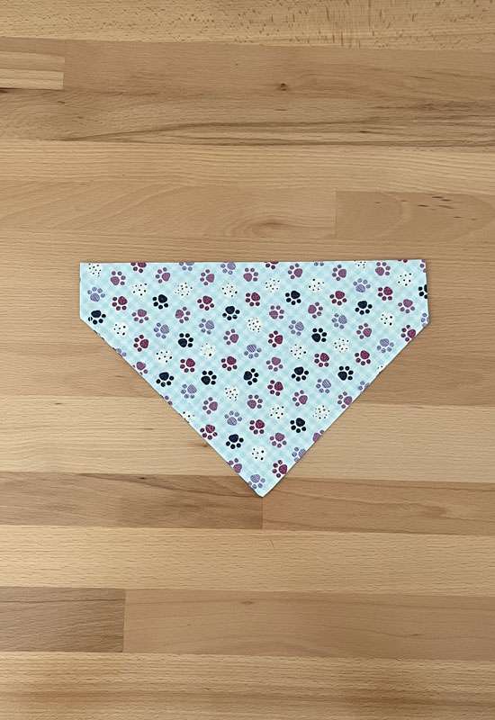 Puppy Paw Print Dog Bandana