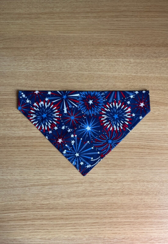 Fireworks Dog Bandana