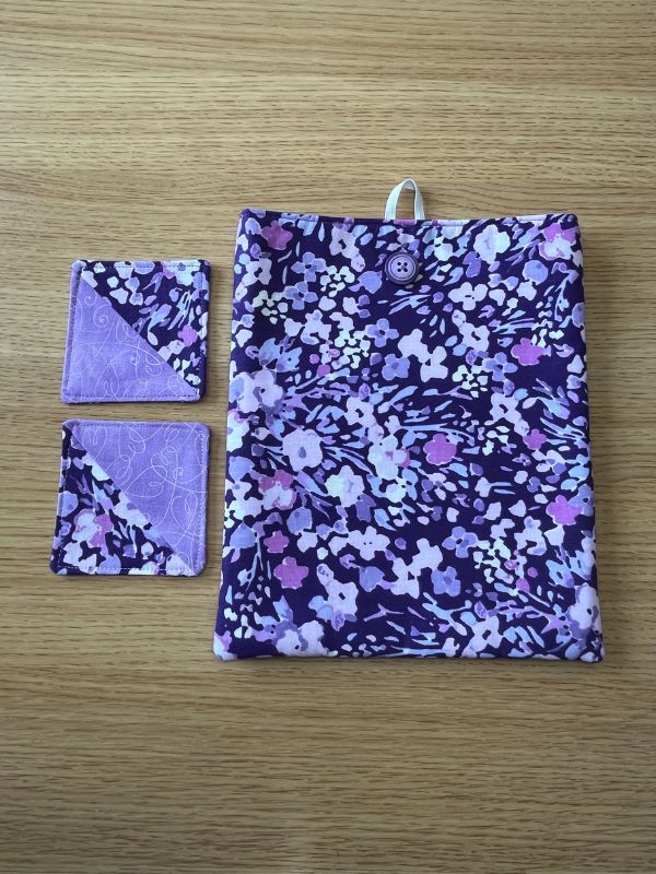 Violet Meadow Book Sleeve