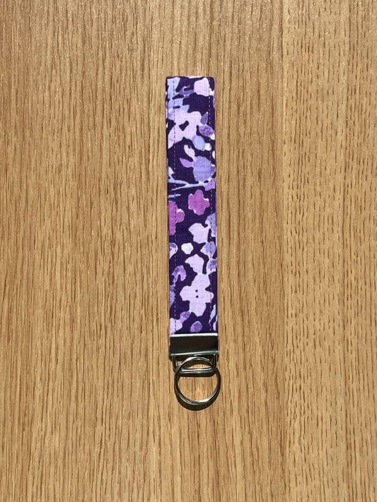 Violet Meadow Wristlet Keychain