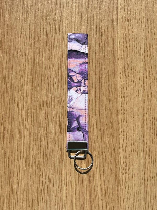Amethyst Mist Wristlet Keychain