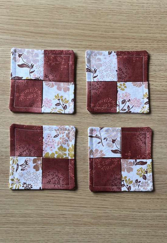 Sienna Floral Coaster Set