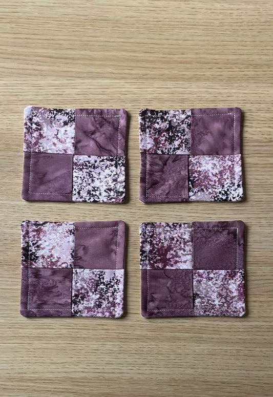 Shades of Mauve Coaster Set