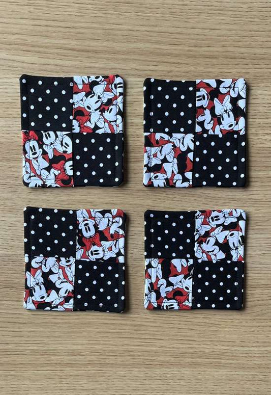 Minnie Mouse Coaster Set