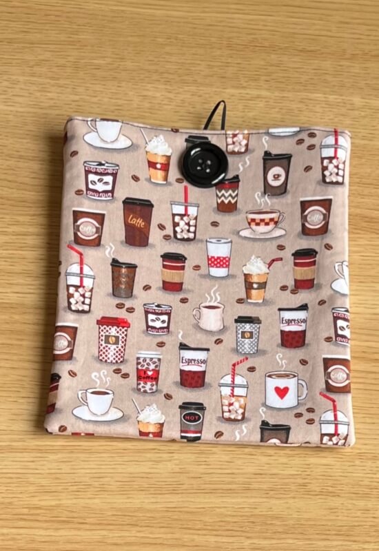 Cutie Coffee Cups Book Sleeve