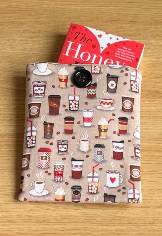 Cutie Coffee Cups Book Sleeve