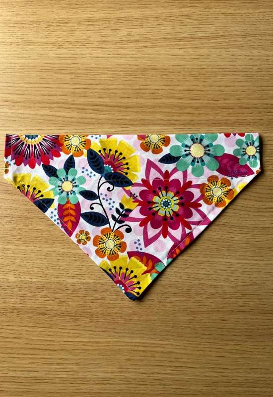 Floral Print Dog Bandana