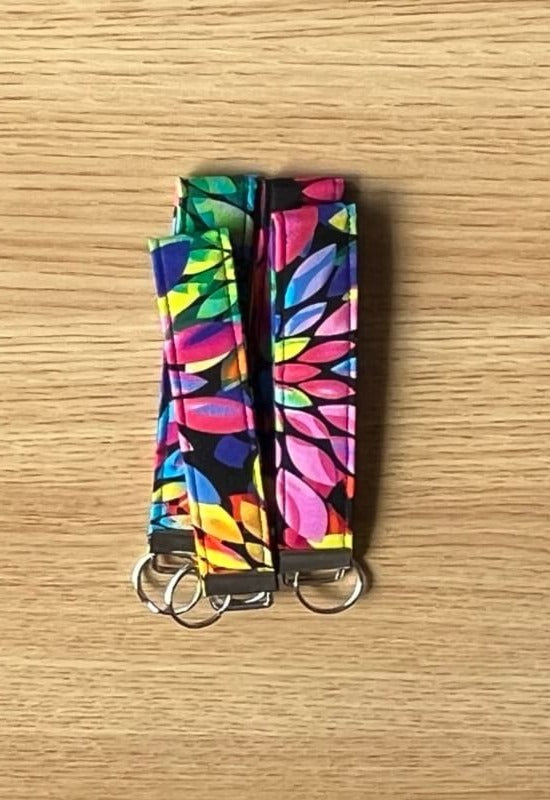 Kaleidoscope Dream Wristlet Keychain