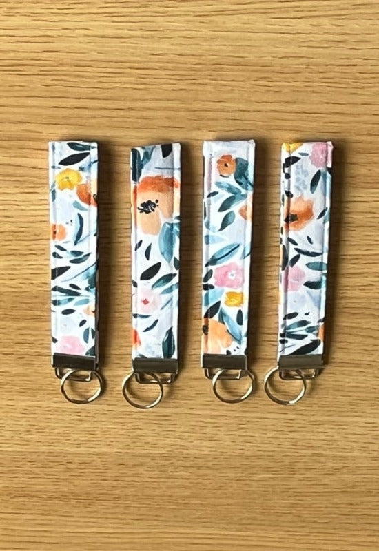 Georgia Peach Wristlet Keychain