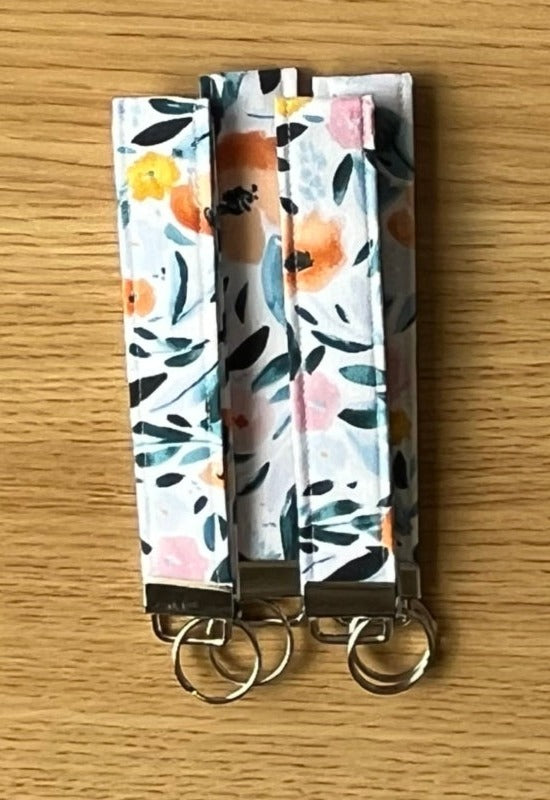 Georgia Peach Wristlet Keychain