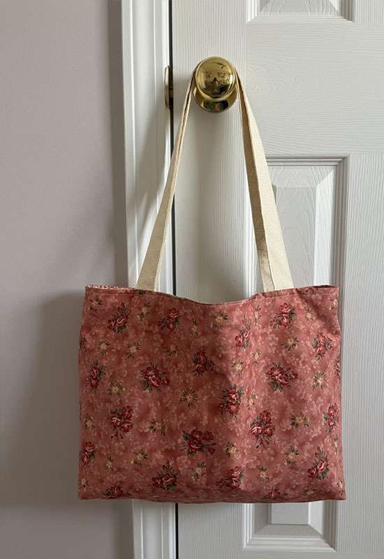 Pink & Mint Patchwork Tote