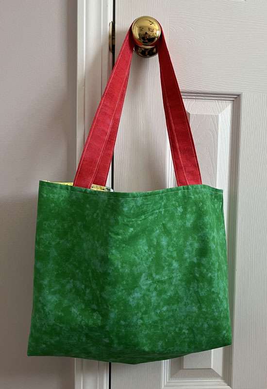 Watermelon & Cherries Summer Patchwork Tote