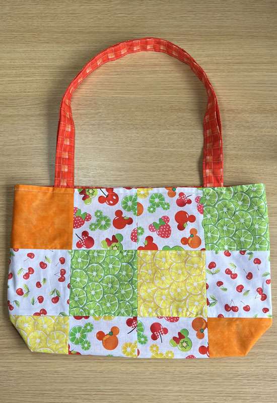 Disney Citrus Patchwork Tote