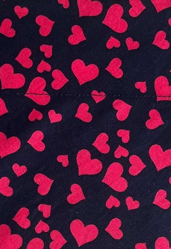 Red Hearts Dog Bandana