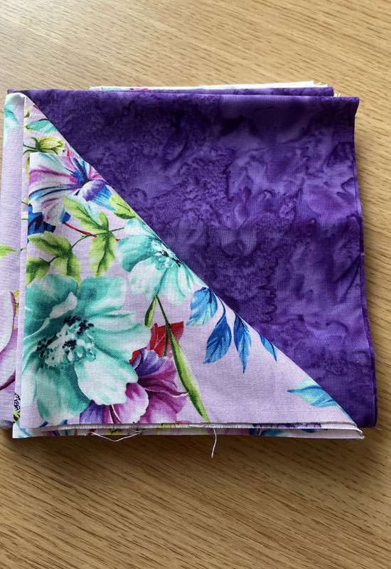 Lavender Floral Busy Bag Tote