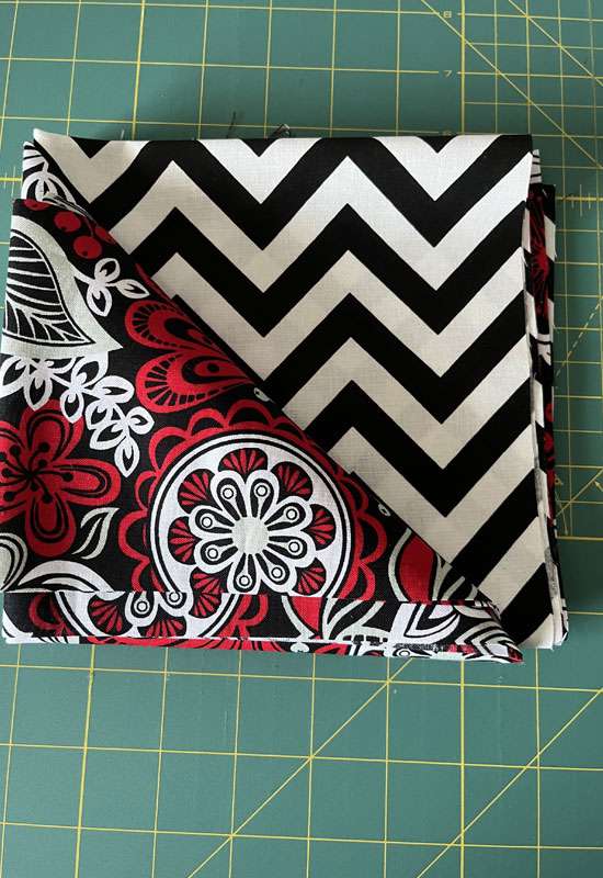 Red, Black, & White Busy Bag Tote